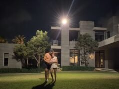 Tom Brady, sin camisa, muestra su físico desgarrado mientras juega voleibol con su ‘futura hija olímpica’ Vivian.