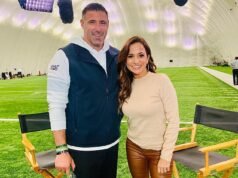 Dianna Russini y Mike Vrabel ‘atrapados besándose en un bar de Nueva York’ en fotos explosivas tomadas en 2020