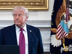 Trump critica al idiota del “trapo político fallido” que lo llamó “imbécil”, y responde diciendo que Irán “cuelga de un hilo”