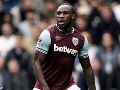 El Lamborghini de £ 200,000 de la ex estrella de la Premier League Michail Antonio fue registrado por exceso de velocidad, tres meses después de que casi muere en un accidente de Ferrari