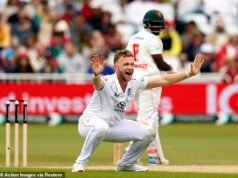 ‘Se siente como si tus piernas se volvieran gelatinosas’: SAM COOK habla de lo que salió mal en su debut en Inglaterra el año pasado, lo que aprendió y por qué está listo para regresar a un lugar de prueba este verano