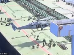 Trump emite la orden de “disparar y matar” en la dramática escalada de Ormuz después de que las tropas estadounidenses capturaran un barco que transportaba petróleo iraní mientras se desmoronaba el alto el fuego.