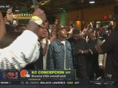 KC Concepción, de quien se burlaron los viles trolls por su impedimento en el habla, es seleccionado en la primera ronda del draft de la NFL
