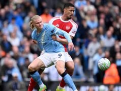 William Saliba revela que piensa en el título incluso cuando duerme mientras habla sobre la misión del Arsenal de poner fin a 22 años de sufrimiento por el título.