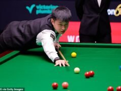 ¿El mejor partido de billar de todos los tiempos? Por qué cientos de millones están listos para ver al campeón mundial Zhao Xintong y al héroe nacional Ding Junhui enfrentarse en el Crucible por un lugar en los cuartos de final.