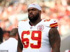 Ex estrella de los Chiefs y dos veces campeón del Super Bowl nombrado persona de interés en la muerte de una mujer desaparecida