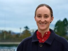 Furia cuando la alcaldesa “blanca Mamdani”, que nunca ha tenido coche, se aleja de un carril de tráfico de los automovilistas para detener el autobús de la Línea 8 que toma debido a su retraso.