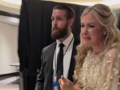 Erika Kirk dice que se está “tomando tiempo” con su familia mientras aborda el “ejemplo traumático del mal” después de asistir a la cena de corresponsales de la Casa Blanca.