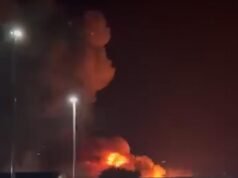 Un enorme incendio “accidental” devasta la base aérea británica utilizada por Estados Unidos para atacar a Irán