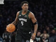 Anthony Edwards, descartado por “varias semanas” por una lesión en la rodilla, mientras las esperanzas de los Timberwolves en los playoffs reciben un gran golpe