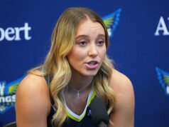 La estrella de la WNBA Paige Bueckers responde a las preguntas de los periodistas sobre su romance con su compañera de equipo Azzi Fudd: ‘No es asunto de nadie más que nuestro’