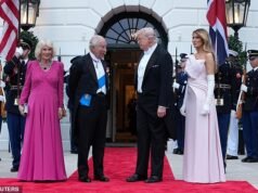 Trump y Melania organizan una lujosa cena de estado en honor del rey Carlos y la reina Camilla… con familiares cercanos y algunos invitados afortunados