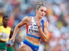La estrella del atletismo estadounidense demanda a Puma por afirmar que los zapatos ‘defectuosos’ del gigante de la ropa deportiva causaron lesiones que acabaron con su carrera