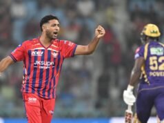 IPL 2026: Mohsin Khan se convierte en el tercer jugador de bolos de LSG en elegir cinco terrenos en una entrada