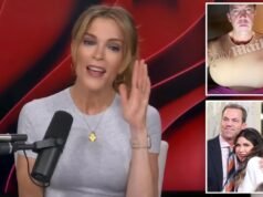 Megyn Kelly habla sobre el escándalo de las tetas falsas del marido de Kristi Noem