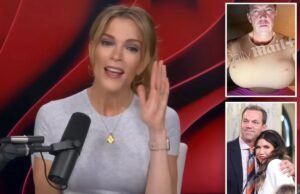 Megyn Kelly habla sobre el escándalo de las tetas falsas del marido de Kristi Noem