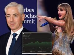 Bill Ackman lanza una oferta de 65 mil millones de dólares por el sello Universal Music de Taylor Swift