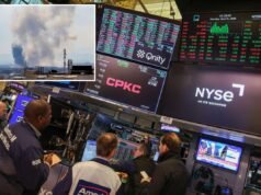 El Dow Jones cae 300 puntos, el petróleo sube a medida que se acerca la fecha límite fijada por Trump para bombardear Irán