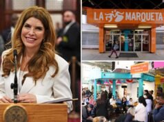 Los tenderos de Nueva York están presionando a la presidenta del consejo, Julie Menin, para que se oponga al controvertido plan de comestibles del alcalde Mamdani.