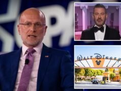 Brendan Carr de la FCC dice que la revisión de la licencia de TV de Disney se trata de DEI, no de Jimmy Kimmel