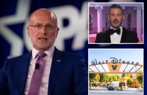 Brendan Carr de la FCC dice que la revisión de la licencia de TV de Disney se trata de DEI, no de Jimmy Kimmel