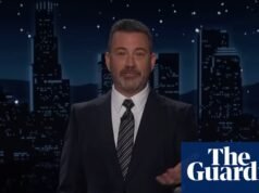 Kimmel sobre Trump: ‘Habla de la guerra como si estuviera alardeando de las mujeres con Billy Bush’ | Resumen de televisión nocturna