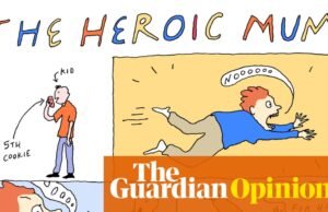 Liana Finck sobre los nobles sacrificios hechos por los padres – caricatura