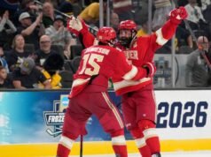 Denver sorprende a Michigan en 2OT y se enfrenta a Wisconsin por el título de Frozen Four