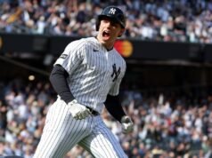 Ben Rice limpia la alineación estelar de los Yankees