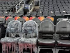 Los Raptors hacen un guiño al álbum ‘Iceman’ de Drake con un asiento helado