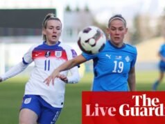Islandia vs Inglaterra: Clasificatorios para la Copa Mundial Femenina 2027 – en vivo | Clasificatorios para la Copa Mundial Femenina 2027