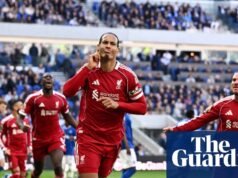 Virgil van Dijk logra una última victoria en Liverpool en el primer derbi en la nueva casa del Everton | primera división