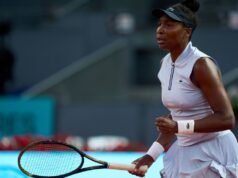 Venus Williams planea jugar en Roland Garros tras la derrota en Madrid