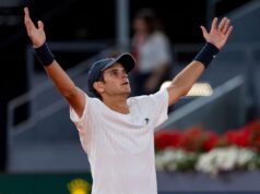 El español Jodar grita al Bellingham del Real Madrid tras la victoria