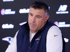 Mike Vrabel se salta el día 3 del Draft de la NFL para buscar consejo después de las fotos de Dianna Russini