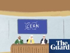 Es el momento decisivo para los científicos del Cern: la caricatura de Stephen Collins