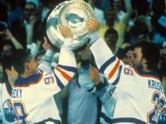 La última camiseta de los Oilers de Gretzky se vendió en una subasta por un récord de 2,8 millones de dólares