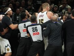 McDaniels y Jokic se enfrentan al final de la victoria del Juego 4 de los Timberwolves