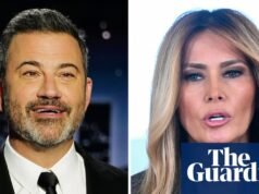 Jimmy Kimmel defiende el chiste de la ‘viuda’ de Melania después de que Trump pidiera su despido | Melania Trump