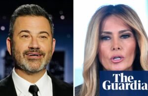 Jimmy Kimmel defiende el chiste de la ‘viuda’ de Melania después de que Trump pidiera su despido | Melania Trump