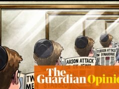 Ben Jennings sobre el ataque terrorista antisemita de Golders Green – caricatura