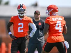Se informa que Deshaun Watson está en camino de ser titular de los Browns después de dominar a Shedeur Sanders en el minicampamento