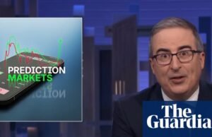 John Oliver sobre los mercados de predicción: ‘Apostar a la guerra es realmente sombrío’ | Jean-Olivier