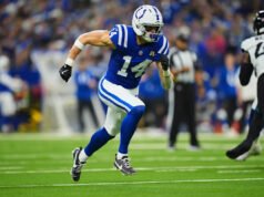 El WR de los Colts, Alec Pierce, fuera 3 meses después de una reciente cirugía de tobillo