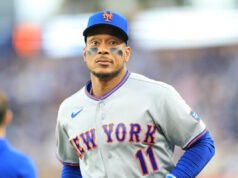 El bateador designado de los Mets, Jorge Polanco, colocado en la reserva de lesionados por contusión en la muñeca derecha