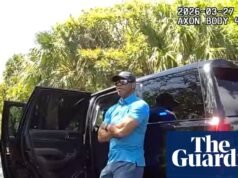 Tiger Woods mencionó drones sobre su casa y su automóvil, “presidente”, en declaraciones después del accidente, presentando transmisiones | madera de tigre