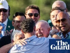 Rory McIlroy saluda a sus padres tras su segundo triunfo en el Masters | Rory McIlroy