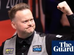 Shaun Murphy asegura el fin de semana tras alcanzar los cuartos de final del campeonato mundial | Campeonato Mundial de Billar
