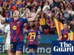 Barcelona volvió a vencer al Real Madrid seis veces y se clasificó para la semifinal de la WCL contra el Bayern de Múnich | Liga de Campeones femenina