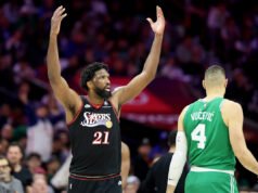 Los Celtics dominan a los 76ers en el Juego 4 a pesar de que Joel Embiid regresa de una apendicectomía de emergencia para tomar ventaja de 3-1